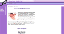 Desktop Screenshot of homebornhealth.com